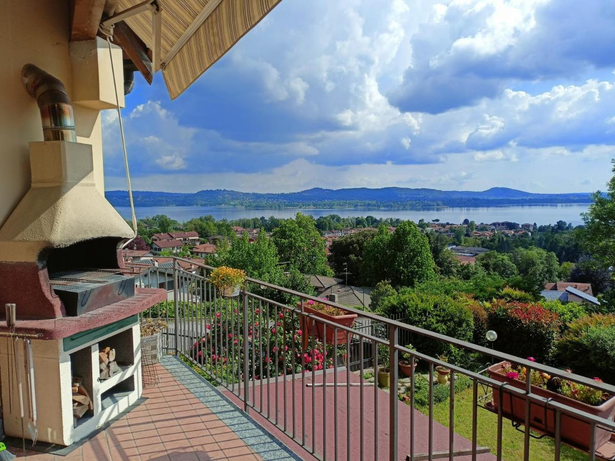Ferienwohnung Tramonto Al Lago Gavirate Exterior foto